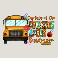 Captain Of Struggle Bus Busdriver Heavy Core Tee | Teevron