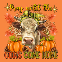 Pray Till The Cows Come Home Premium Sweatshirt | Teevron