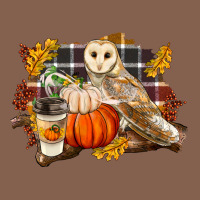 Fall Barn Owl Zipper Hoodie | Teevron