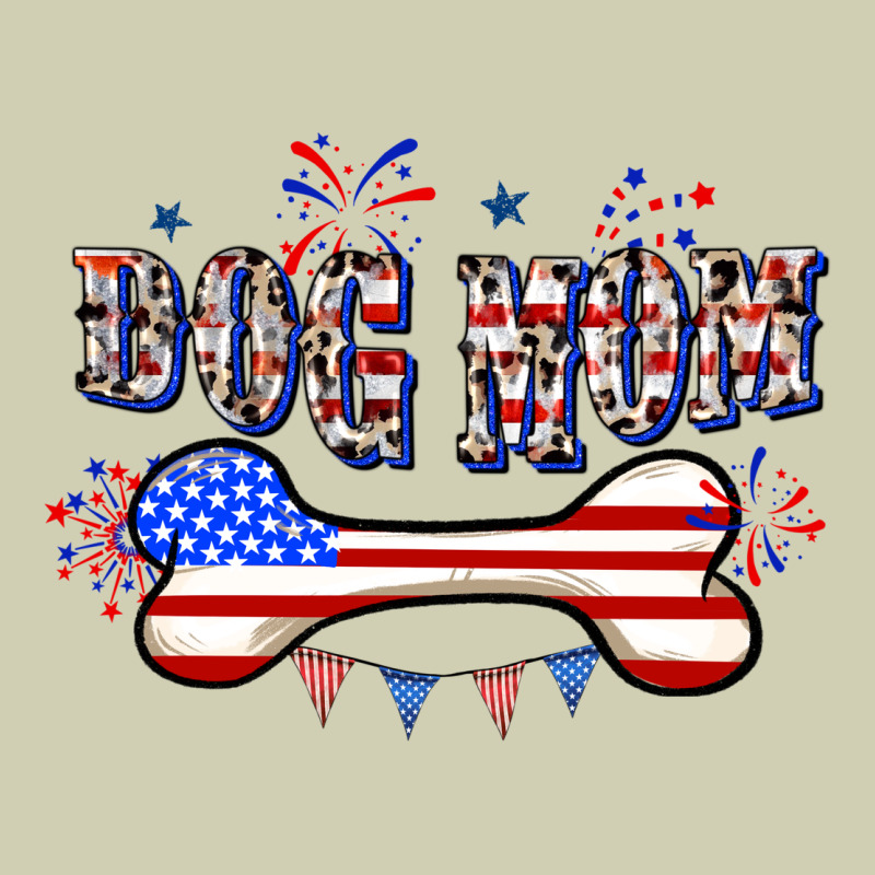 4th Of July Dog Mom Heavy Core Tee by CowGirlArtShop | Teevron