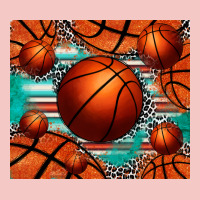 Basketball Leopard Serape Tumbler Urban Heavy Tee | Teevron