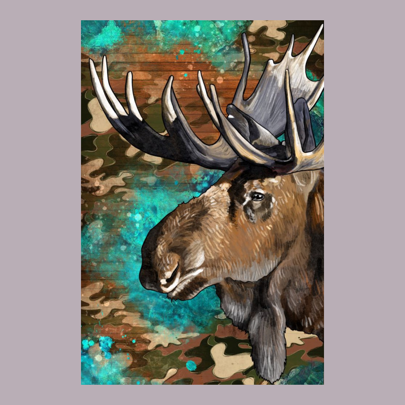 Western Camo Moose Vintage Tee by LillyAllenDesigns | Teevron