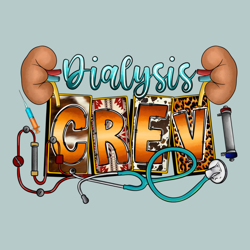 Dialysis Crew Heavy Core Tee by CowhideDigitalArt | Teevron