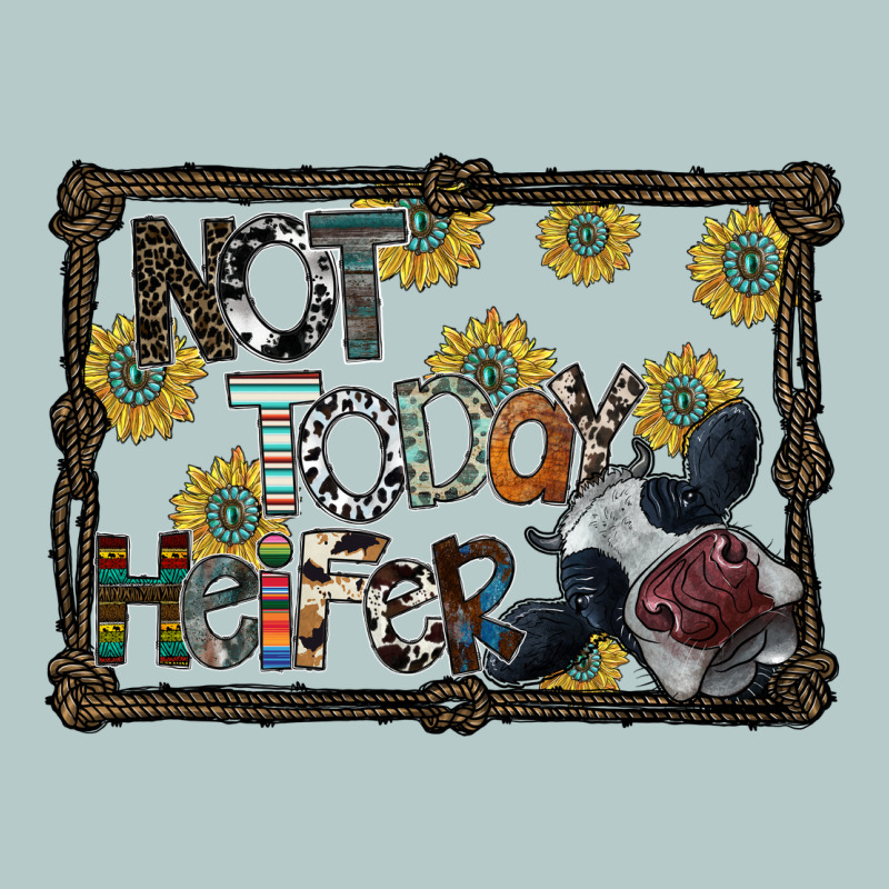 Not Today Heifer Heavy Core Tee by SublimationCraftShop | Teevron