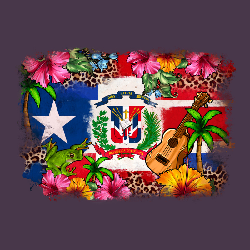Dominican Republic And Puerto Rico Flag Heavyweight Hoodie by texasbilliewilder | Teevron
