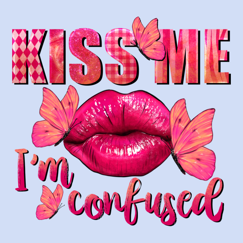 Kiss Me I'm So Confused Valentine's Day Urban Hoodie by FaDigitalArtStudio | Teevron