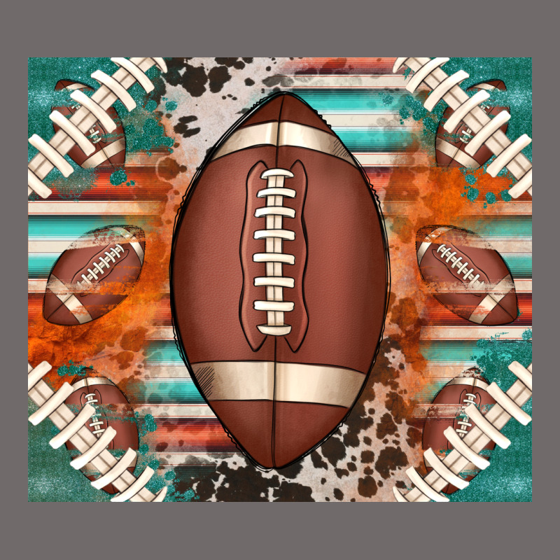 American Football Serape Glittertumbler Urban Heavy Tee by Jasminsmagicworld | Teevron