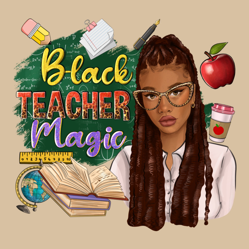 Black Teacher Magic With Afro Heavyweight Hoodie by NancyCooperArtShop | Teevron