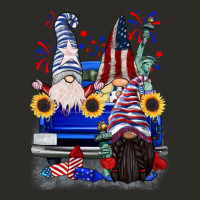 4th Of July Gnomes Truck Heavy Core Tee | Teevron