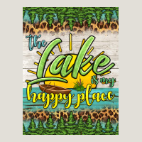 The Lake Is My Happy Place Air Freshener Heavy Core Tee | Teevron