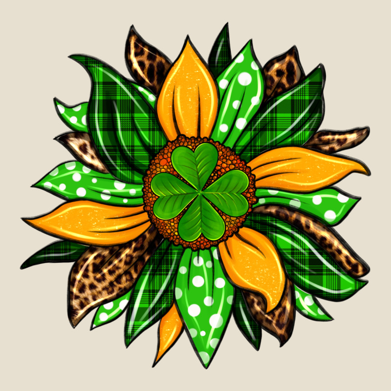 St. Patrick's Sunflower Urban Hoodie by OliviaCreatesArt | Teevron