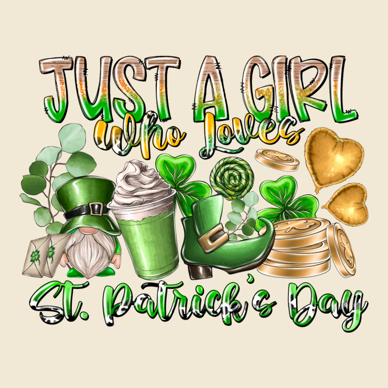 Just A Girl Who Loves Saint Patrick's Day Premium Tee by RacoonDesign | Teevron