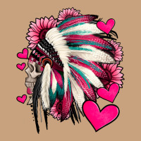 Indian Headdress With Hearts Valentine's Day Vintage Tee | Teevron