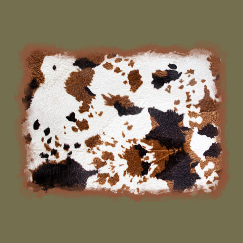Cowhide Background Vintage Hoodie by AdoDesignShop | Teevron