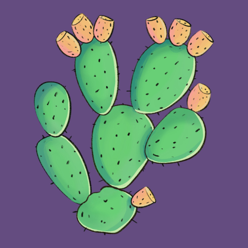Texas Prickly Pear Cactus Vintage Hoodie by Artiststas | Teevron