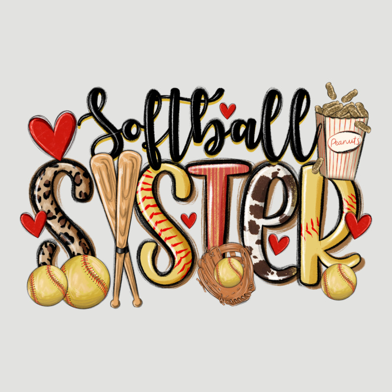 Softball Sister Classic Tee by MaliasSmallBusiness | Teevron