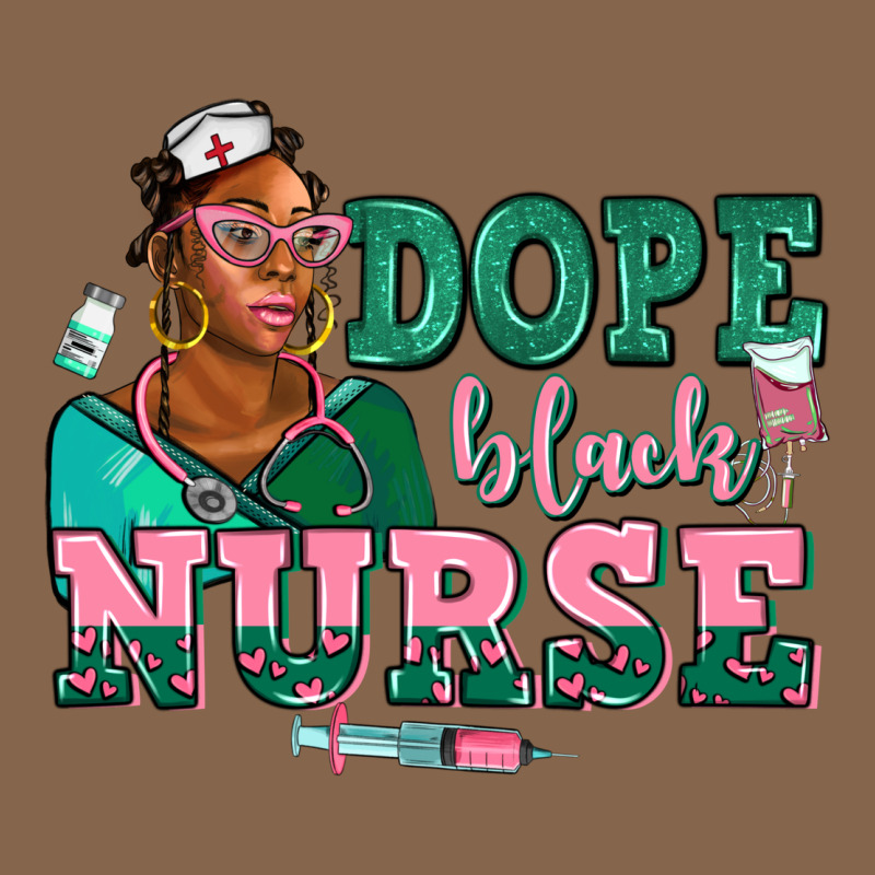 Afro  Nurse Dope Black Premium Tee by AdoDesignShop | Teevron