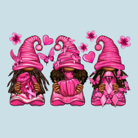 Breast Cancer Afro Gnomies Ladies Tee | Teevron