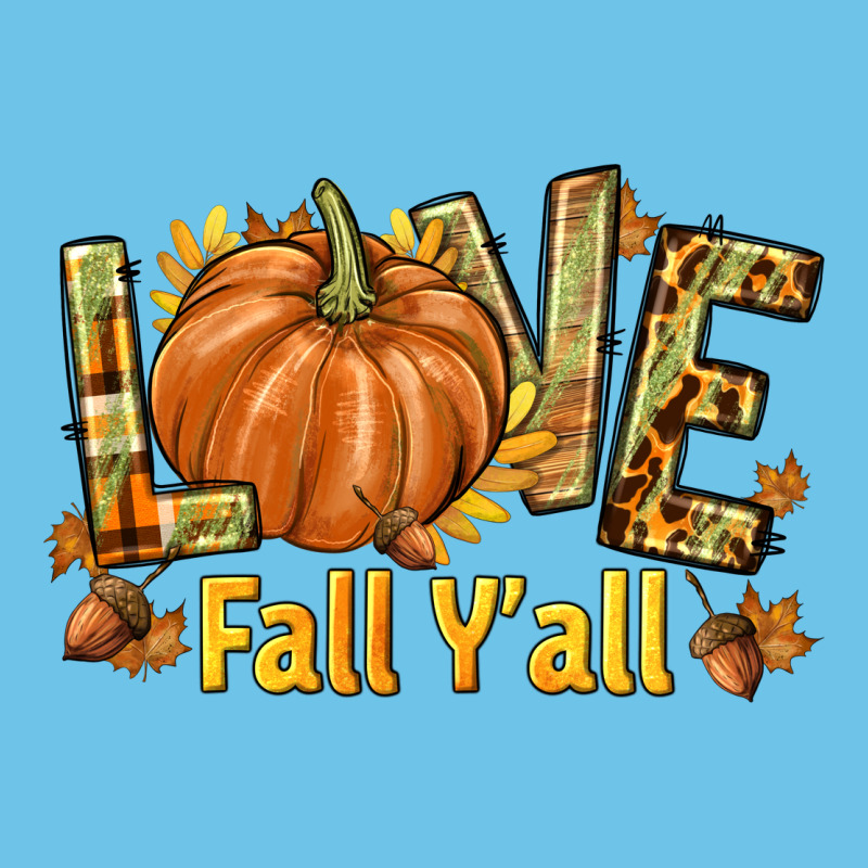 Love Fall Y'all Premium Sweatshirt by texasbilliewilder | Teevron