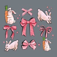 Pink Ribbons With Rabbits Heavyweight Sweatshirt | Teevron