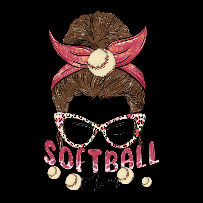 Softball Mom Long Sleeve Tee by MaliasSmallBusiness | Teevron