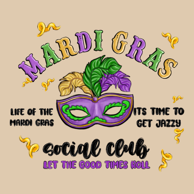 Mardi Gras Social Club Heavyweight Sweatshirt by MaliasSmallBusiness | Teevron