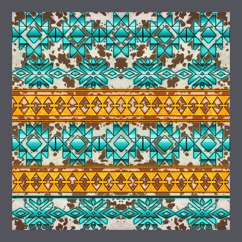 Aztec Cowhide Seamless Vintage Hoodie by AdoDesignShop | Teevron