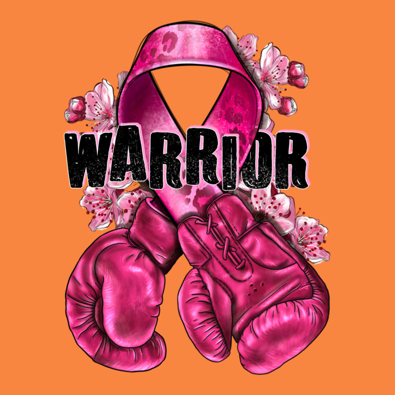 Warrior Breast Cancer With Boxing Gloves Premium Sweatshirt by NancyCooperArtShop | Teevron