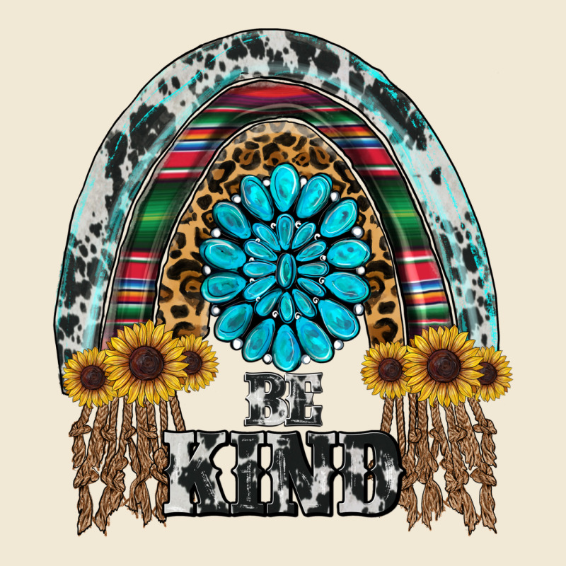 Western Rainbow  Be Kind Ladies Tee by RanaPortraitStore | Teevron