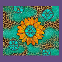 Sunflower Gemstone Leopard Vintage Hoodie | Teevron