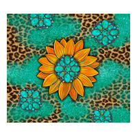 Sunflower Gemstone Leopard | Teevron