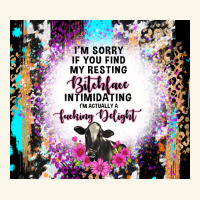 I'm Sorry If You Find My Resting Bitchface Intimid Premium Hoodie | Teevron