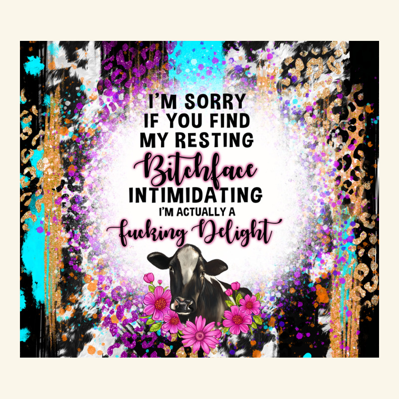 I'm Sorry If You Find My Resting Bitchface Intimid Premium Hoodie by TumblerDesignByShophia | Teevron