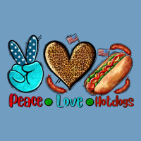 Peace Love Hotdogs Urban Heavy Tee | Teevron