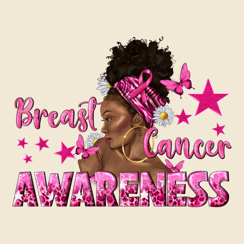 Breast Cancer Awareness With Afro Woman Ladies Tee by texasbilliewilder | Teevron