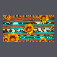 Aztec Sunflower Cowhide License Plate Vintage Hoodie | Teevron