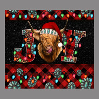 Highland Cow Joy Christmas Vintage Tee | Teevron