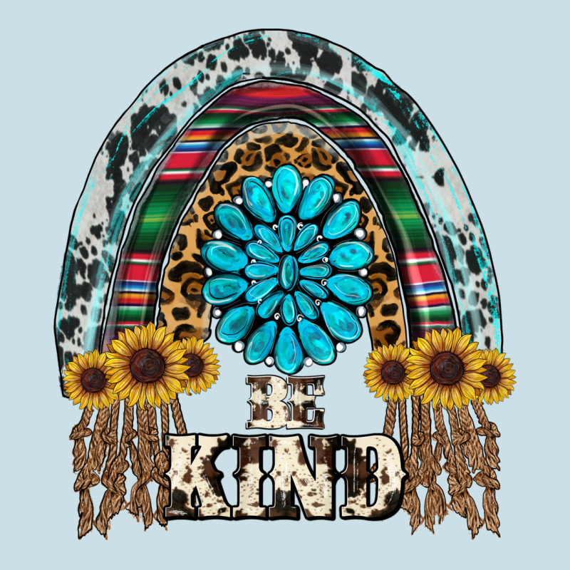 Western Rainbow  Be Kind Ladies Tee by RanaPortraitStore | Teevron