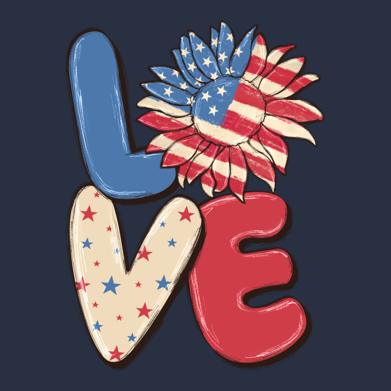 Love 4th Of July Heavyweight Sweatshirt by MaliasSmallBusiness | Teevron