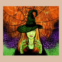 Halloween Witch Tumbler Urban Heavy Tee | Teevron