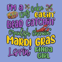 I'm A King Cake Eatin' Mardi Gras Lovin' Kinda Gir Long Sleeve Tee | Teevron