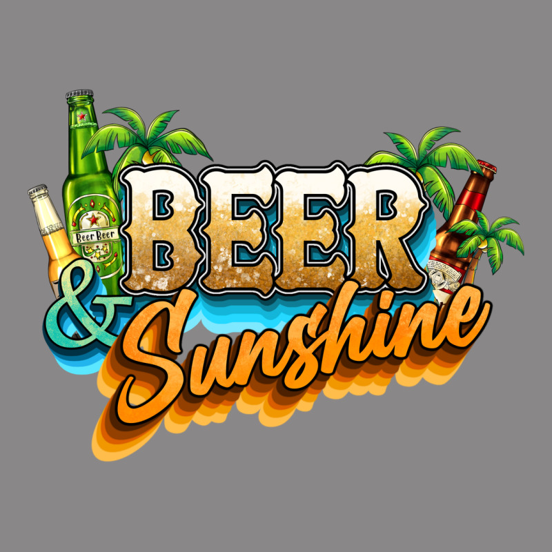Beer And Sunshine Vintage Tee by NancyCooperArtShop | Teevron