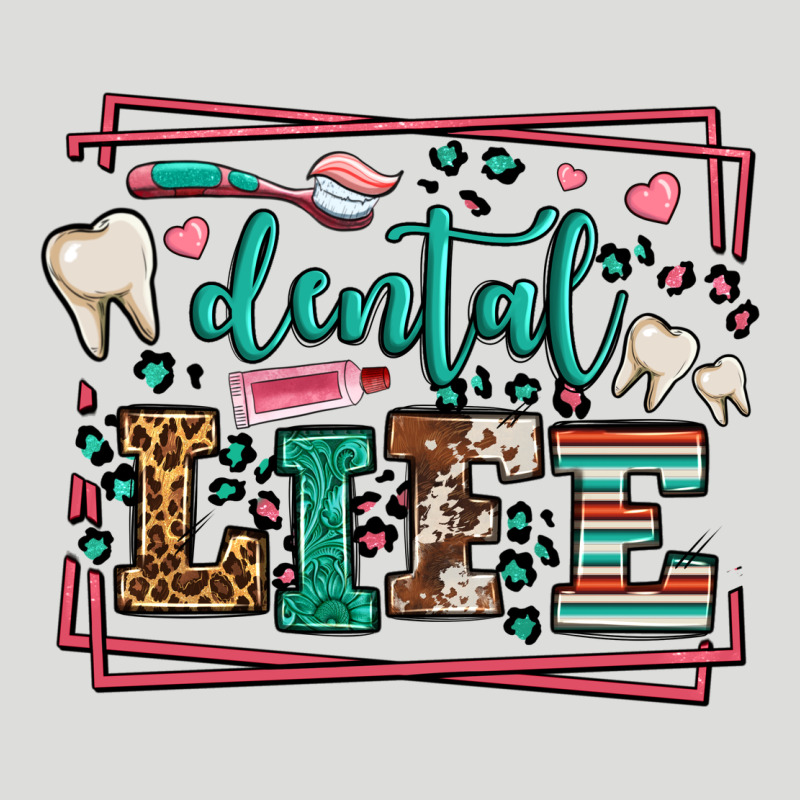 Dental Life Leopard Frame Zipper Hoodie by LillyAllenDesigns | Teevron