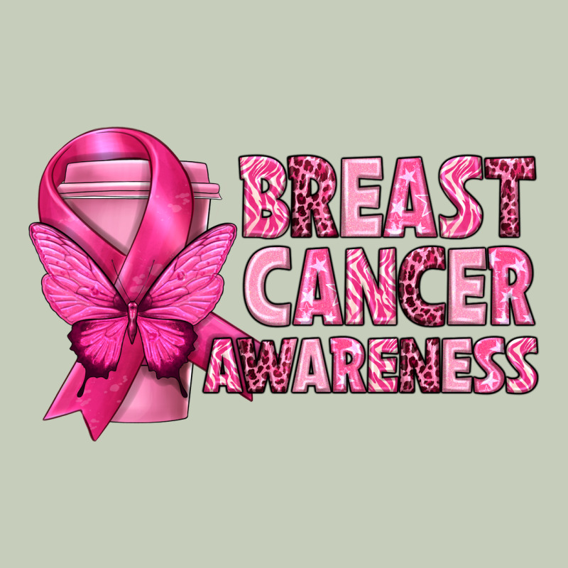 Breast Cancer Awareness With Coffee Cup Ladies Tee by texasbilliewilder | Teevron