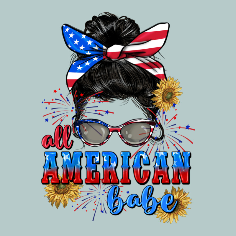 All American Babe 4th Of July Heavy Core Tee by CowGirlArtShop | Teevron