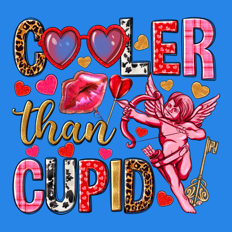 Cooler Than Cupid Valentine's Day Premium Hoodie by HowdyJamesFarm | Teevron