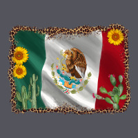 Mexico Flag Sunflower Cactus Vintage Hoodie | Teevron