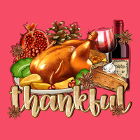 Thankful With Turkey Premium Sweatshirt | Teevron