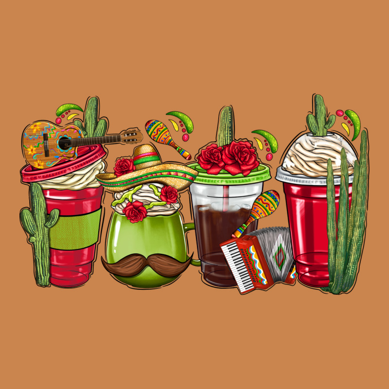 Mexico Coffee Cups Heavyweight Hoodie by texasbilliewilder | Teevron