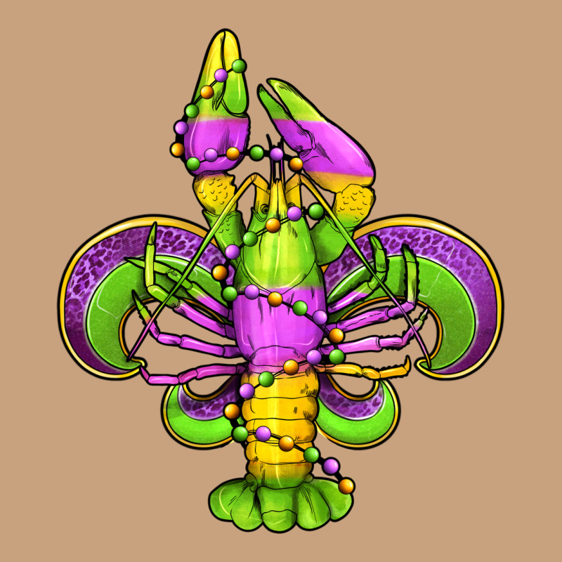 Mardi Gras Crawfish Fleur De Lis Vintage Tee by Jasminsmagicworld | Teevron
